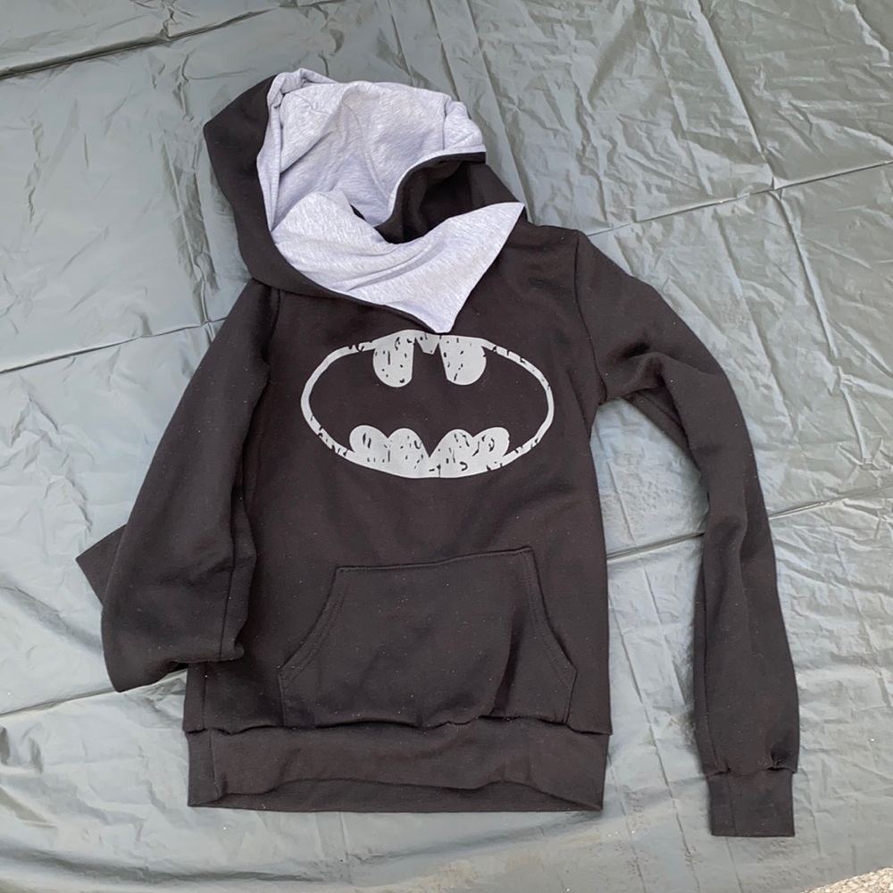 O-RIYA XUAN Batman Sweatshirt